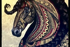 mandala-horse-painting