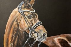 realistic horse painting
