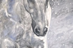 horse-painting-with-silver-leaf-kopio