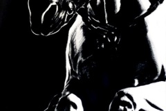 mustavalkoinen-maalaus-estehevonen