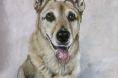 dog painting