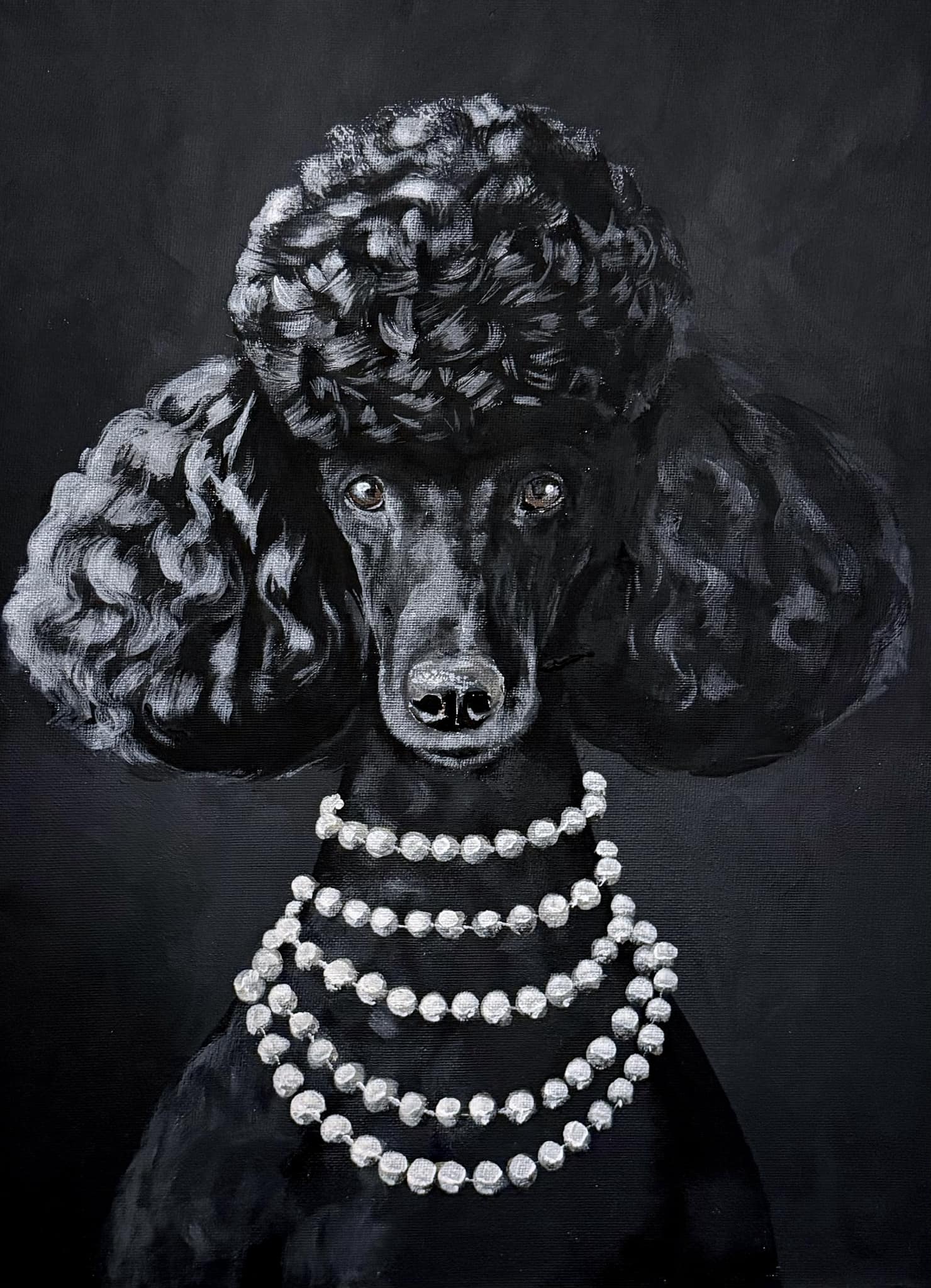 “Lady curly crown”